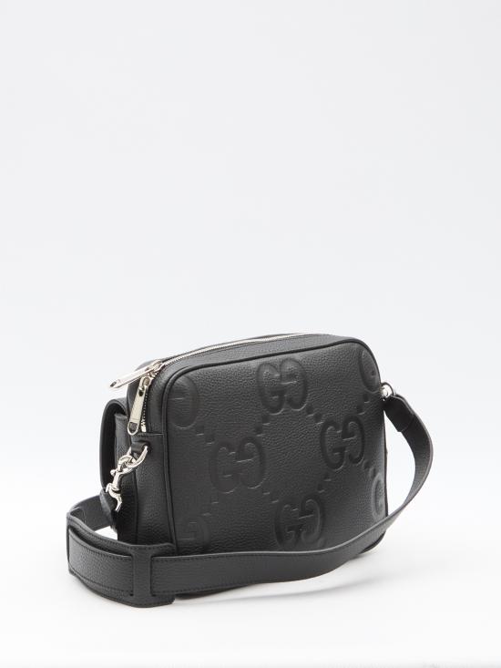 25FW 구찌 GG 점보 로고 크로스백 794088AABY0 1000 BLACK - GUCCI