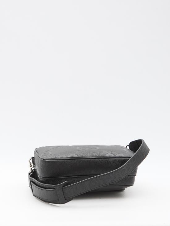 25FW 구찌 GG 점보 로고 크로스백 794088AABY0 1000 BLACK - GUCCI