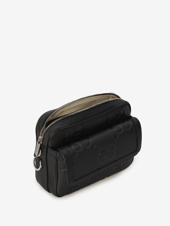 25FW 구찌 GG 점보 로고 크로스백 794088AABY0 1000 BLACK - GUCCI