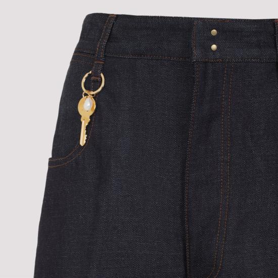 25FW 까르벵 스트레이트 팬츠 6252K21119 WASHED BLUE - CARVEN