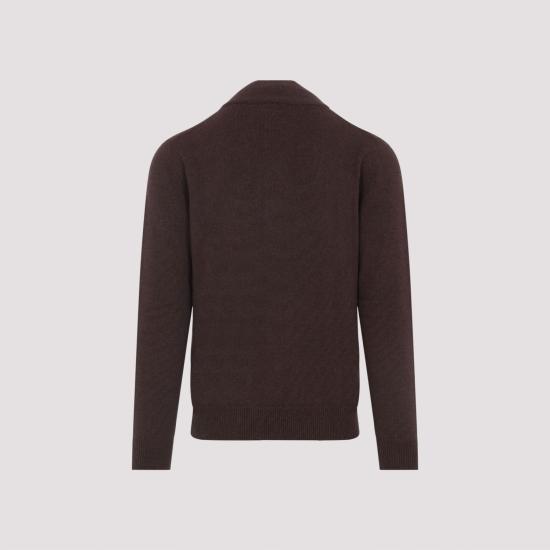 25FW 브리오니 집업 니트 UMIF0LO2K06 2200 BROWN - BRIONI