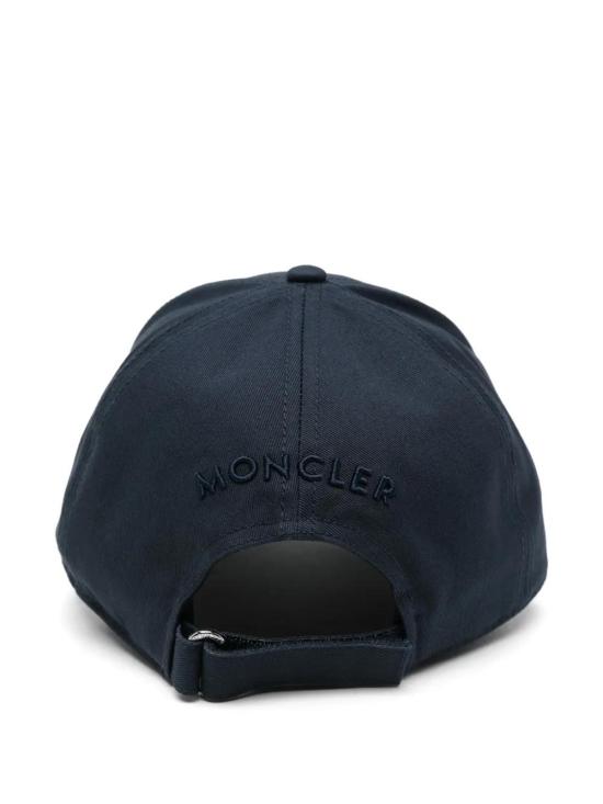 26FW 몽클레어 코튼 개버딘 베이스볼 캡  K20913B0004304863 778 BLUE - MONCLER