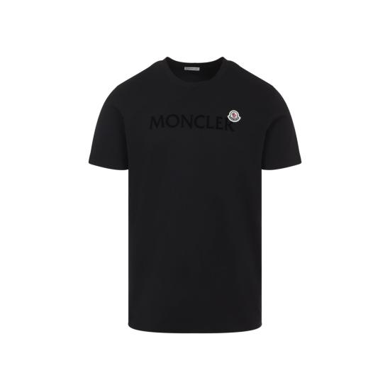 26SS 몽클레어 반팔 티셔츠 K20918C000368390T 999 BLACK - MONCLER