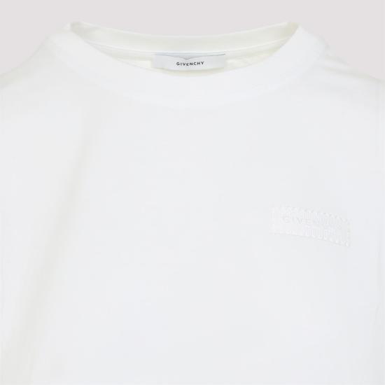 25FW 지방시 반팔 티셔츠 BW70FJG24J 100 WHITE - GIVENCHY