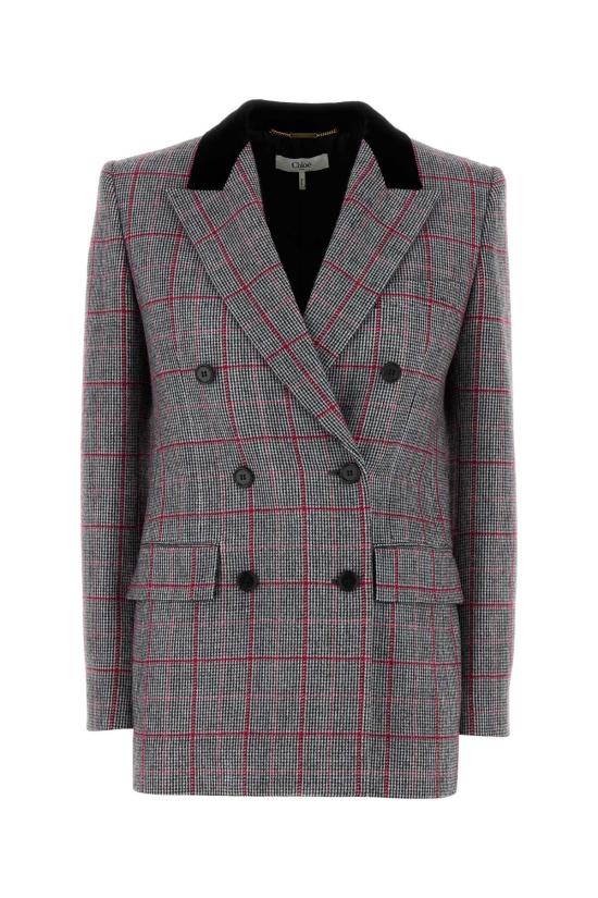 25FW 끌로에 수트 자켓 CH25AVE64097 905 MULTICOLOR