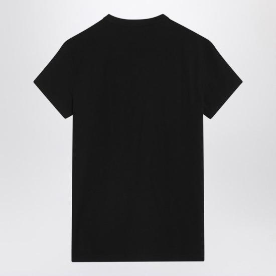 25FW 돌체앤가바나 반팔 티셔츠 G8SX0ZG7PIY N0000 BLACK - DOLCE & GABBANA