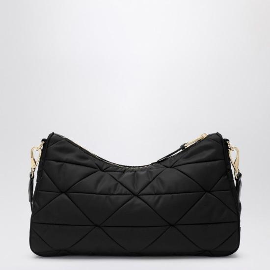 25FW 프라다 AIMEE 에메 리나일론 패딩 숄더백 1BC232B9ORDJN F0632 BLACK - PRADA