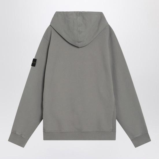 25FW 스톤 아일랜드 후드 티셔츠 S156100029S0A20 V006B GREY - STONE ISLAND