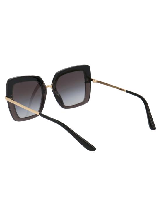  돌체앤가바나 선글라스 0DG4373 32468G BLACK ON TRANSPARENT - DOLCE & GABBANA
