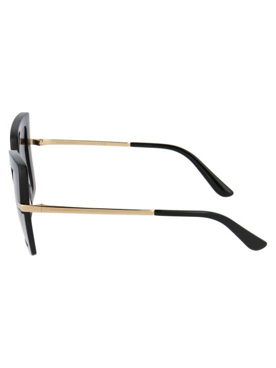  돌체앤가바나 선글라스 0DG4373 32468G BLACK ON TRANSPARENT - DOLCE & GABBANA