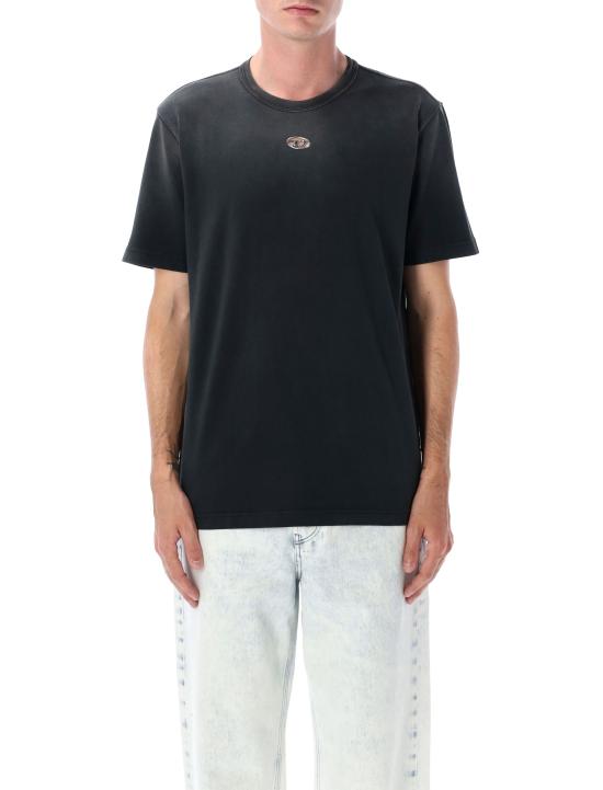 25FW 디젤 반팔 티셔츠 A196300CHBI9XXA black