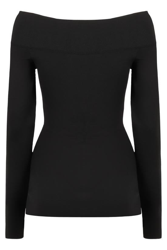 25FW 스텔라 맥카트니 긴팔 티셔츠 6K10683S25431000 black - STELLA MCCARTNEY