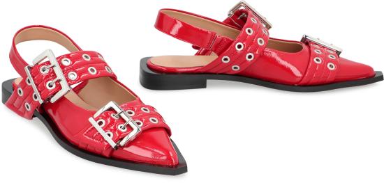 25FW 가니 샌들 S28434926474 red - GANNI