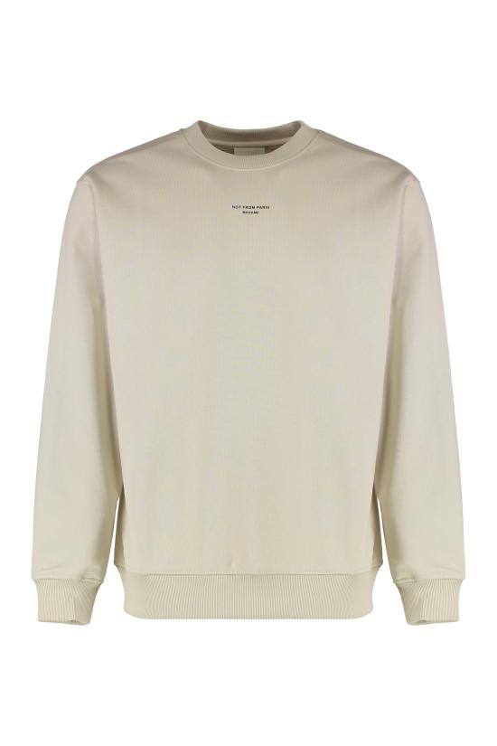  드롤드무슈 긴팔 티셔츠 PERMSW148CO127MT Sand