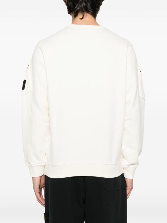 25FW 스톤 아일랜드 스웨터 K2S156100008 S0A20V0093 White - STONE ISLAND