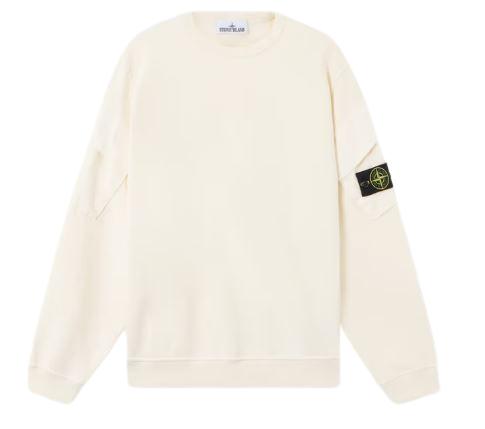 25FW 스톤 아일랜드 스웨터 K2S156100008 S0A20V0093 White - STONE ISLAND