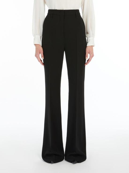 25FW 막스마라 스튜디오 스트레이트 팬츠 2526136131 001 Black - MAX MARA STUDIO