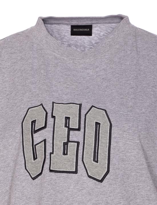 25FW 발렌시아가 반팔 티셔츠 826344 TSVP31300 Grey - BALENCIAGA