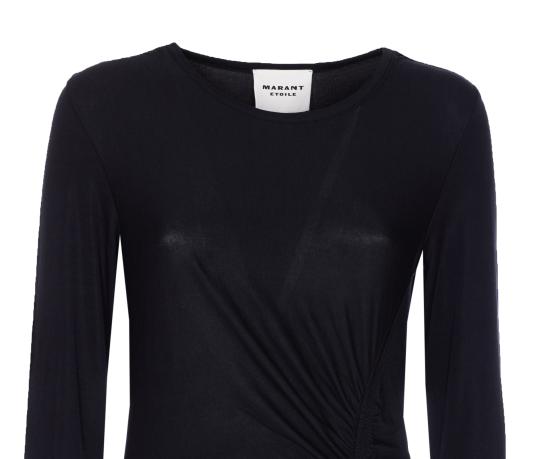 25FW 이자벨마랑에뚜왈 미디 원피스 RO0349FB C3K01E01BK Black - ISABEL MARANT ETOILE