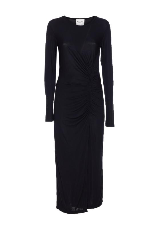 25FW 이자벨마랑에뚜왈 미디 원피스 RO0349FB C3K01E01BK Black