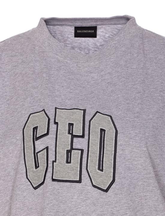 25FW 발렌시아가 반팔 티셔츠 826344TSVP31300 GREY - BALENCIAGA
