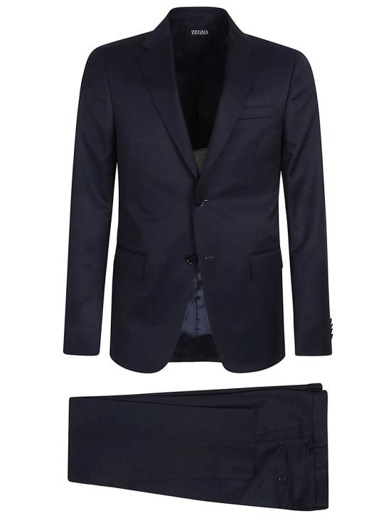 25FW 에르메네질도제냐 수트 세트 22777A2 281CGN BLUE