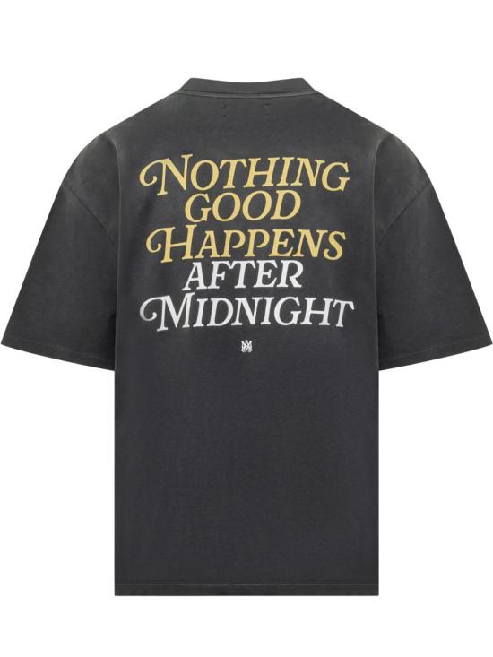 25FW 아미리 반팔 티셔츠 AMJYTE1207 BLACK Black - AMIRI