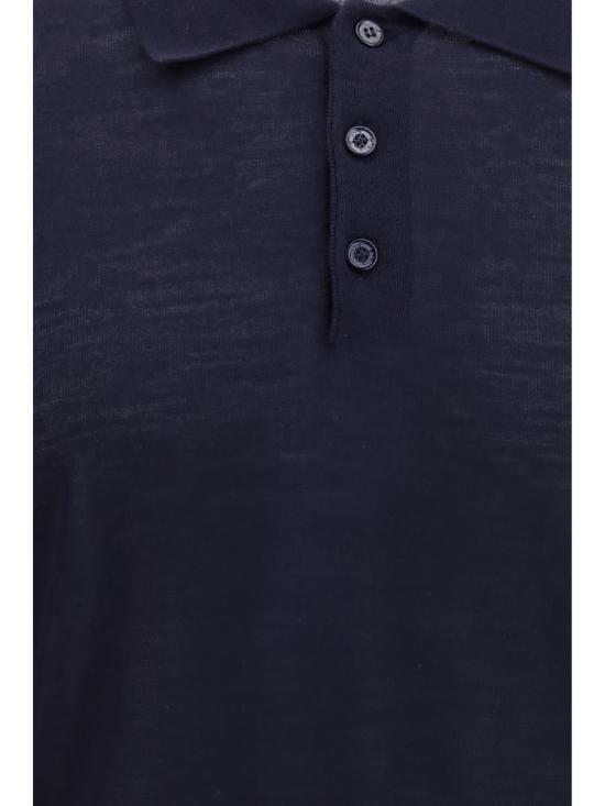 26SS 골든구스 폴로 티셔츠 GMP01412P001041 50501 BLUE - GOLDEN GOOSE