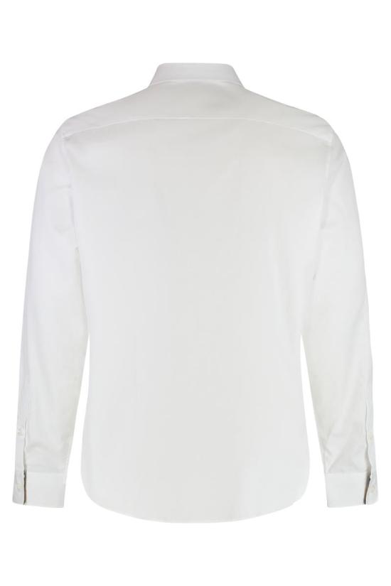 25FW 버버리 코튼 포플린 셔츠 8113135136633 A1464 WHITE - BURBERRY