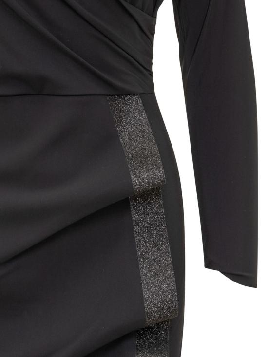 25FW 키아라보니 미디 원피스 ABCNASTINABRBS 37 Black - CHIARA BONI