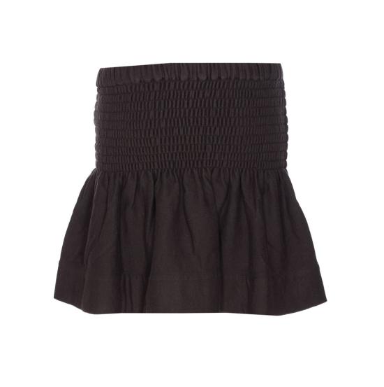 25FW 이자벨마랑에뚜왈 숏 스커트 JU0146FCA1M07E02FK Black - ISABEL MARANT ETOILE