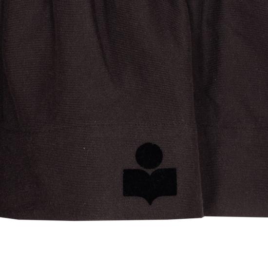 25FW 이자벨마랑에뚜왈 숏 스커트 JU0146FCA1M07E02FK Black - ISABEL MARANT ETOILE