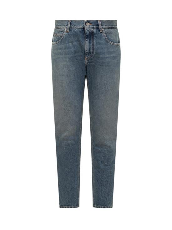 25FW 돌체앤가바나 레귤러 코튼 진  GYJCCDG8NR9 S9001 BLUE