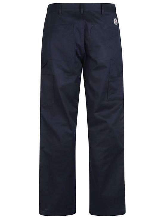 25FW 몽클레어 스트레이트 팬츠 K2 091 2A000 03 598R1 BLUE - MONCLER