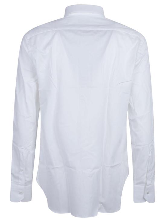 25FW 에르메네질도제냐 긴팔 셔츠 203901A2 9MS0BA WHITE - ERMENEGILDO ZEGNA