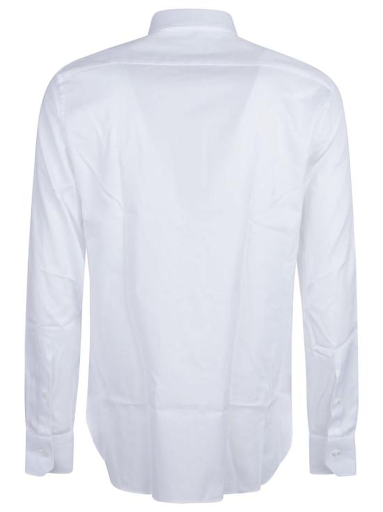 25FW 에르메네질도제냐 긴팔 셔츠 203901A2 9MS0BA WHITE - ERMENEGILDO ZEGNA