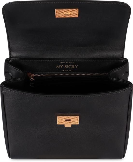 25FW 돌체앤가바나 마이 시실리 핸드백 BB7781B7321 80999 Black - DOLCE & GABBANA