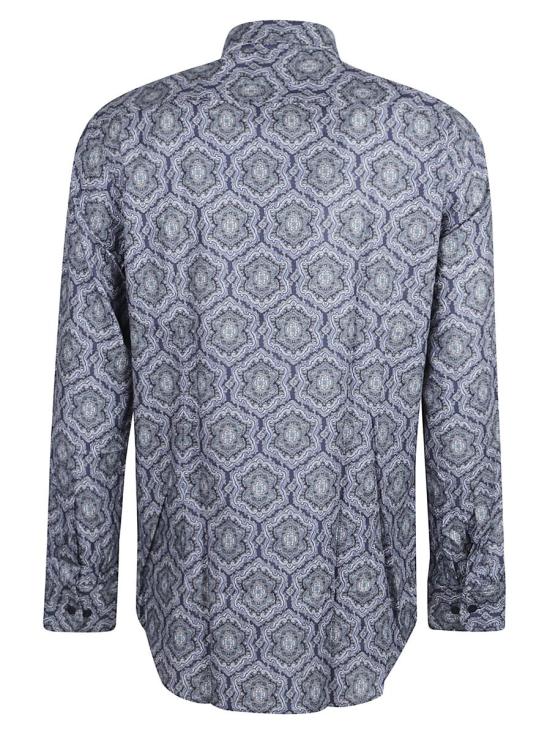 25FW 에트로 긴팔 셔츠 MRIB0001 99SA5L7 BLUE - ETRO