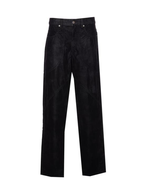 25FW 이자벨마랑에뚜왈 스트레이트 팬츠 PA0556FAC3B01E01BK Black