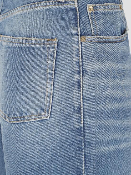 25FW 골든구스 스트레이트 팬츠 GWP00844P000621 50100 BLUE - GOLDEN GOOSE