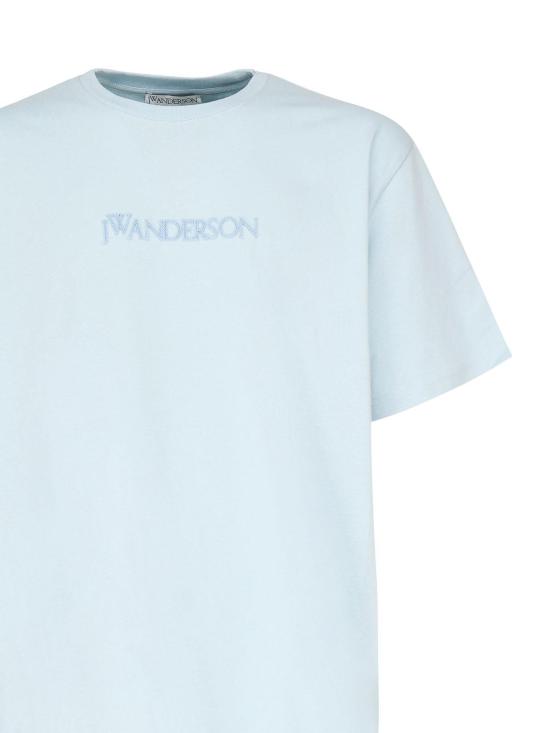  JW앤더슨 반팔 티셔츠 JT0258PG1510806 Blue - JW ANDERSON