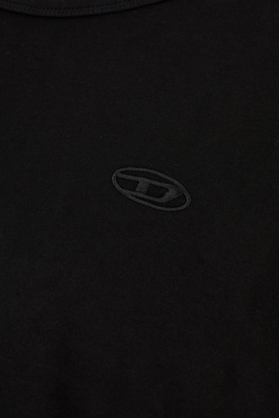 25FW 디젤 반팔 티셔츠 A166720AIJU 9XX BLACK - DIESEL