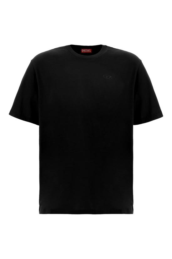 25FW 디젤 반팔 티셔츠 A166720AIJU 9XX BLACK