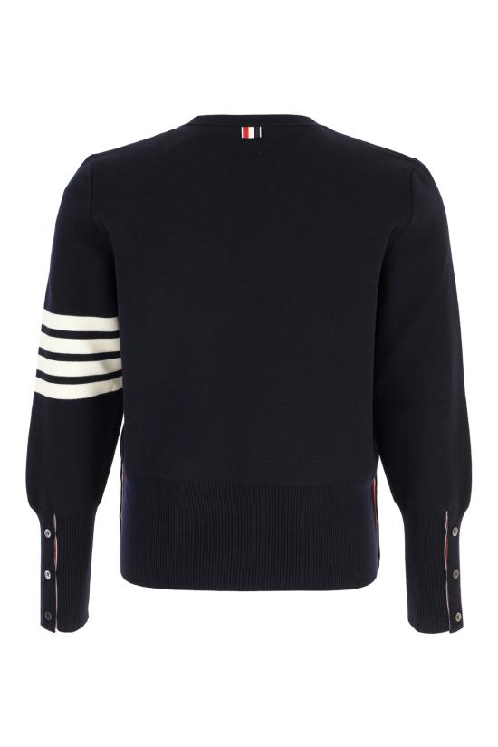 25FW 톰브라운 스웨터 MKA189A00014 415 NAVY - THOM BROWNE