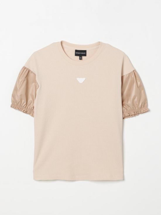 25SS [키즈] 엠포리오 아르마니 티셔츠 EG000152AF13575 U1081 Sand