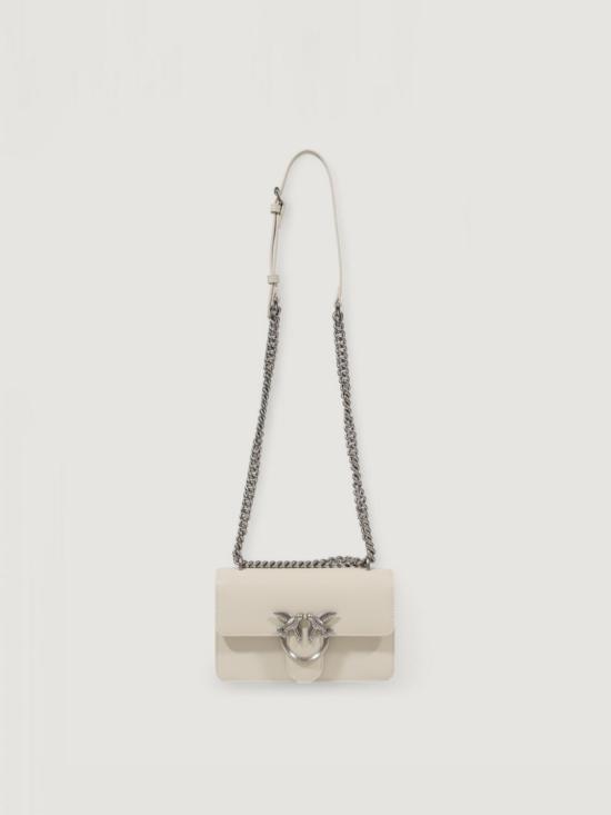 25FW 핑코 토트백 100074A0F1 Z14O White 1 - PINKO