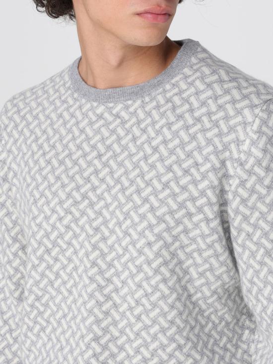 25FW 드루모어 스웨터 D2K103 RB64 Grey - DRUMOHR