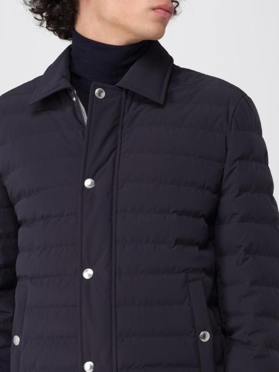 25FW 브루넬로 쿠치넬리 숏패딩 MM4911846 CVL16 Navy - BRUNELLO CUCINELLI