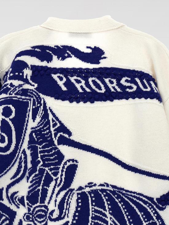 24FW [키즈] 버버리 풀오버 8081459 White - BURBERRY