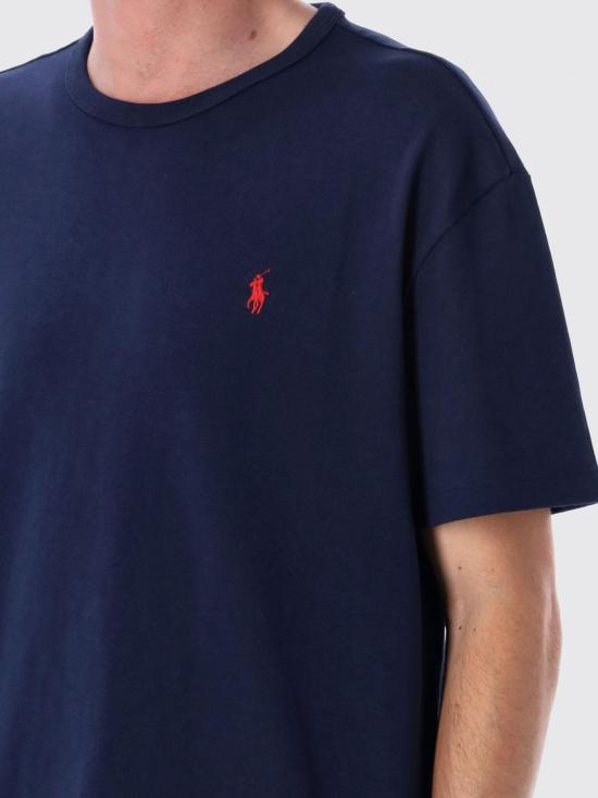 25FW 폴로 랄프로렌 반팔 티셔츠 710811284 003 Navy - POLO RALPH LAUREN